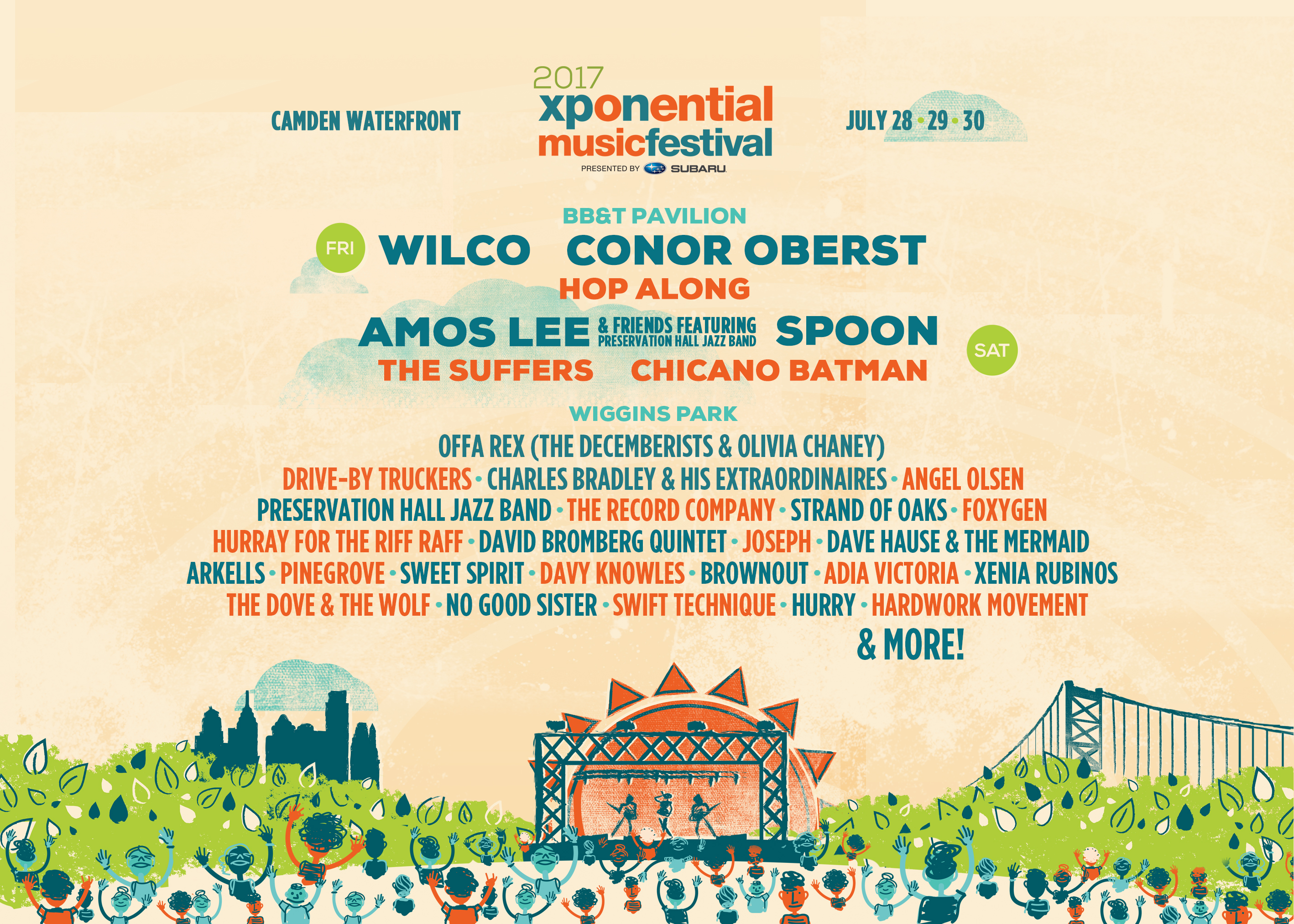 XPoNential Music Fest XPN Fest 2017